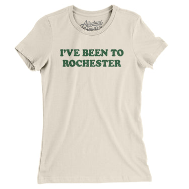 I've Been To Rochester Women's T-Shirt-Allegiant Goods Co. Vintage Sports Apparel