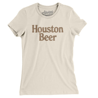 Houston Beer Women's T-Shirt-Allegiant Goods Co. Vintage Sports Apparel