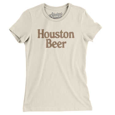 Houston Beer Women's T-Shirt-Allegiant Goods Co. Vintage Sports Apparel