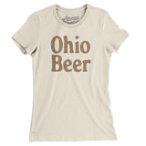 Ohio Beer Women's T-Shirt-Natural-Allegiant Goods Co. Vintage Sports Apparel