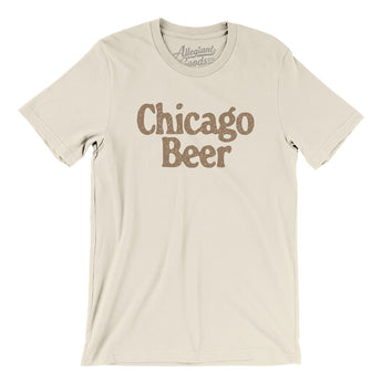 Chicago Beer Men/Unisex T-Shirt-Allegiant Goods Co. Vintage Sports Apparel