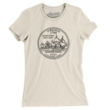 Virginia State Quarter Women's T-Shirt-Allegiant Goods Co. Vintage Sports Apparel