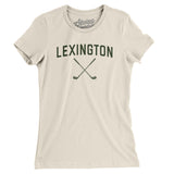 Lexington Golf Women's T-Shirt-Natural-Allegiant Goods Co. Vintage Sports Apparel