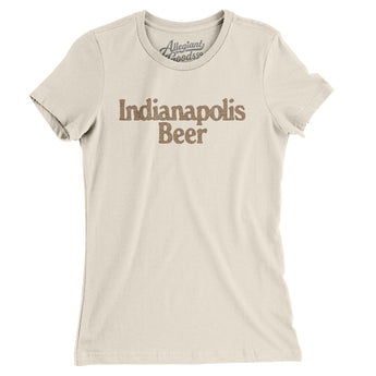 Indianapolis Beer Women's T-Shirt-Allegiant Goods Co. Vintage Sports Apparel
