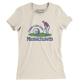 I Have A Tee Time In Massachusetts Women's T-Shirt-Natural-Allegiant Goods Co. Vintage Sports Apparel