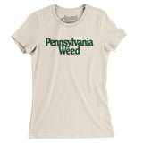 Pennsylvania Weed Women's T-Shirt-Natural-Allegiant Goods Co. Vintage Sports Apparel