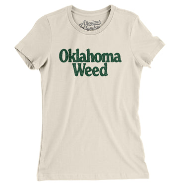 Oklahoma Weed Women's T-Shirt-Allegiant Goods Co. Vintage Sports Apparel