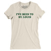 I've Been To St Louis Women's T-Shirt-Natural-Allegiant Goods Co. Vintage Sports Apparel