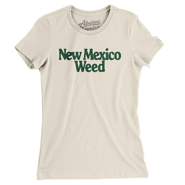 New Mexico Weed Women's T-Shirt-Natural-Allegiant Goods Co. Vintage Sports Apparel