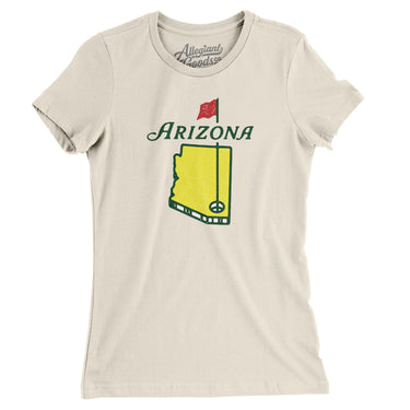 Arizona Golf Women's T-Shirt-Allegiant Goods Co. Vintage Sports Apparel