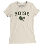 Boise Pickleball Women's T-Shirt-Natural-Allegiant Goods Co. Vintage Sports Apparel
