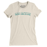 Actually It's Pronounced New Orleans Women's T-Shirt-Natural-Allegiant Goods Co. Vintage Sports Apparel