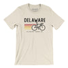 Delaware Cycling Men/Unisex T-Shirt-Natural-Allegiant Goods Co. Vintage Sports Apparel