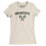 Washington Dc Tennis Women's T-Shirt-Natural-Allegiant Goods Co. Vintage Sports Apparel