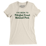 I've Been To Petrified Forest National Park Women's T-Shirt-Natural-Allegiant Goods Co. Vintage Sports Apparel