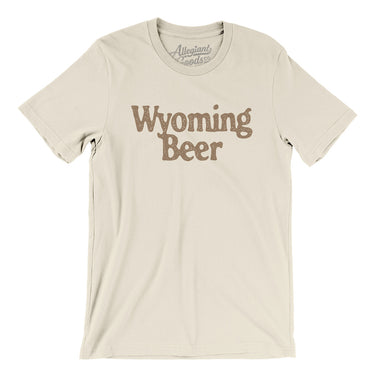 Wyoming Beer Men/Unisex T-Shirt-Allegiant Goods Co. Vintage Sports Apparel