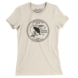 Louisiana State Quarter Women's T-Shirt-Natural-Allegiant Goods Co. Vintage Sports Apparel