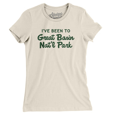 I've Been To Great Basin National Park Women's T-Shirt-Allegiant Goods Co. Vintage Sports Apparel