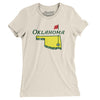 Oklahoma Golf Women's T-Shirt-Natural-Allegiant Goods Co. Vintage Sports Apparel