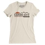 Cañon City Mountain Sunset Women's T-Shirt-Natural-Allegiant Goods Co. Vintage Sports Apparel