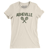 Asheville Tennis Women's T-Shirt-Natural-Allegiant Goods Co. Vintage Sports Apparel