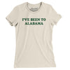 I've Been To Alabama Women's T-Shirt-Natural-Allegiant Goods Co. Vintage Sports Apparel