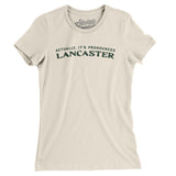 Actually It's Pronounced Lancaster Women's T-Shirt-Natural-Allegiant Goods Co. Vintage Sports Apparel