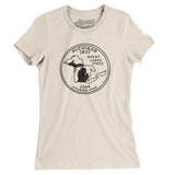 Michigan State Quarter Women's T-Shirt-Allegiant Goods Co. Vintage Sports Apparel