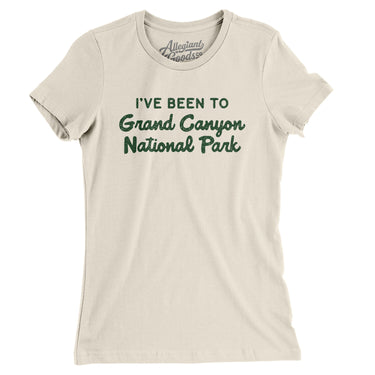 I've Been To Grand Canyon National Park Women's T-Shirt-Allegiant Goods Co. Vintage Sports Apparel