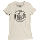 Alabama State Quarter Women's T-Shirt-Allegiant Goods Co. Vintage Sports Apparel