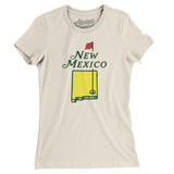 New Mexico Golf Women's T-Shirt-Natural-Allegiant Goods Co. Vintage Sports Apparel