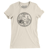 Nebraska State Quarter Women's T-Shirt-Allegiant Goods Co. Vintage Sports Apparel