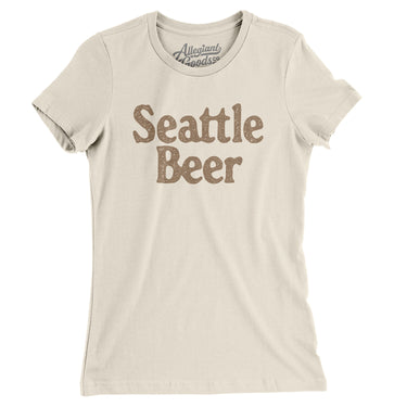 Seattle Beer Women's T-Shirt-Allegiant Goods Co. Vintage Sports Apparel
