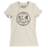 Wisconsin State Quarter Women's T-Shirt-Natural-Allegiant Goods Co. Vintage Sports Apparel
