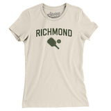 Richmond Pickleball Women's T-Shirt-Natural-Allegiant Goods Co. Vintage Sports Apparel