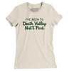 I've Been To Death Valley National Park Women's T-Shirt-Natural-Allegiant Goods Co. Vintage Sports Apparel
