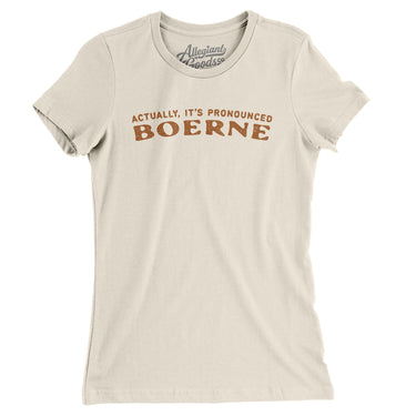 Actually It's Pronounced Boerne in Natural Color