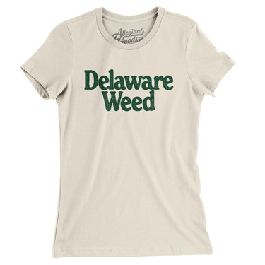 Delaware Weed Women's T-Shirt-Allegiant Goods Co. Vintage Sports Apparel