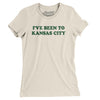 I've Been To Kansas City Women's T-Shirt-Natural-Allegiant Goods Co. Vintage Sports Apparel