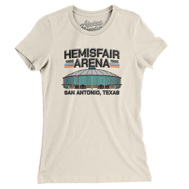Hemisfair Arena Women's T-Shirt-Allegiant Goods Co. Vintage Sports Apparel