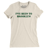 I've Been To Brooklyn Women's T-Shirt-Natural-Allegiant Goods Co. Vintage Sports Apparel
