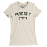 Park City Cycling Women's T-Shirt-Natural-Allegiant Goods Co. Vintage Sports Apparel