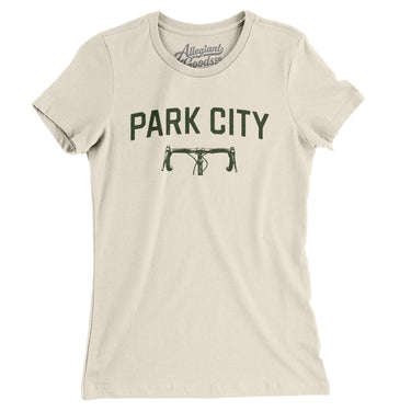 Park City Cycling Women's T-Shirt-Natural-Allegiant Goods Co. Vintage Sports Apparel