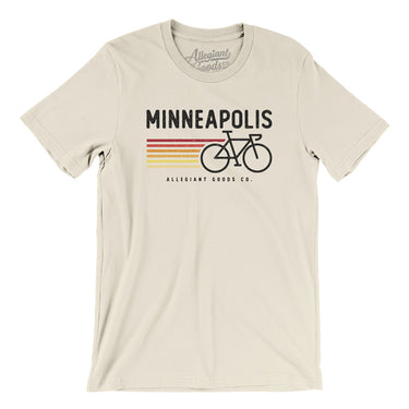 Minneapolis Cycling Men/Unisex T-Shirt-Allegiant Goods Co. Vintage Sports Apparel