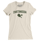 Chattanooga Pickleball Women's T-Shirt-Natural-Allegiant Goods Co. Vintage Sports Apparel