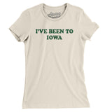 I've Been To Iowa Women's T-Shirt-Allegiant Goods Co. Vintage Sports Apparel