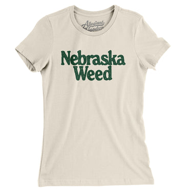 Nebraska Weed Women's T-Shirt-Allegiant Goods Co. Vintage Sports Apparel