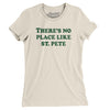 There's No Place Like St. Pete Women's T-Shirt-Natural-Allegiant Goods Co. Vintage Sports Apparel