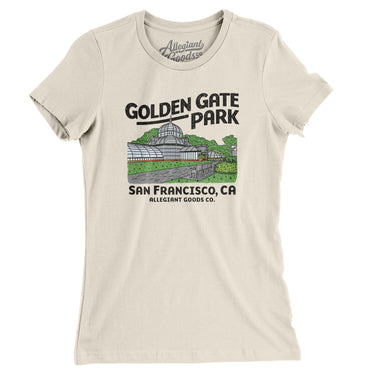 Golden Gate Park Women's T-Shirt-Allegiant Goods Co. Vintage Sports Apparel