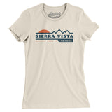 Sierra Vista Mountain Sunset Women's T-Shirt-Natural-Allegiant Goods Co. Vintage Sports Apparel